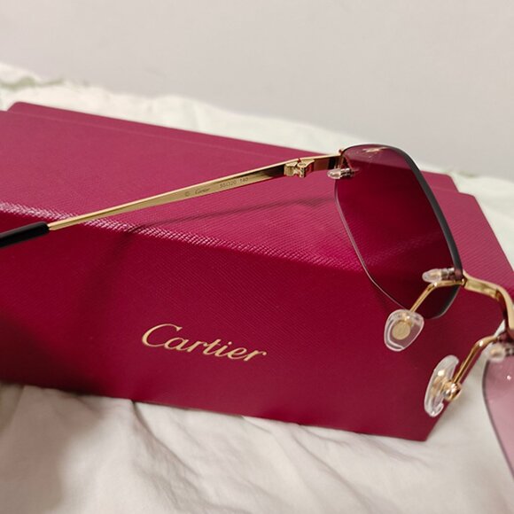 Cartier pink sunglasses main image 9